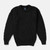 Traditional Men's Crew Neck Aran Sweater B392 Charcoal ShamrockGift.com