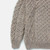 Traditional Men's Crew Neck Aran Sweater B392 Oatmeal Close UpShamrockGift.com