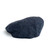  Hanna Hats Irish Tweed Vintage Cap Herringbone  Blue Herringbone Back View ShamrockGift.com