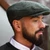 Hanna Hats Irish Tweed Vintage Cap Herringbone Green Herringbone  Lifestyle ShamrockGift.com