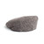 Hanna Hats Irish Tweed Vintage Cap Herringbone Grey Salt and Pepper Back View  ShamrockGift.com