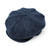 Hanna Hats Eight Piece Cap Tweed Clasic Blue ShamrockGift.com