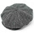 Hanna Hats Eight Piece Cap Tweed Grey Herrigbone ShamrockGift.com