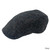 Hanna Hats Irish Cap Donegal Touring Tweed Grey Salt Pepper  ShamrockGift.com