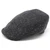 Hanna Hats Irish Cap Donegal Touring Tweed Charcoal ShamrockGift.com