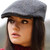 Hanna Hats Irish Cap Donegal Touring Tweed Charcoal Lifestyle ShamrockGift.com