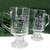 Robert Emmet Company Irish Coffee Etched Recipe Mugs Set of 2 RE0424 Shamrockgift.com