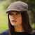Hanna Hats Brown Tweed Donegal Touring Cap  DTC2-412G ShamrockGift.com