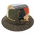 Hanna Hats Walking Irish Hat Patchwork Tweed 831-Patch ShamrockGift.com