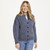 A570206 Denim Blue Beautiful Women's Irish Cardigan Face Shamrockgift.com