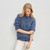 A570 206 DENIM BLUE Colour Soft and Breathable Aran Lumber Cardigan Shamrockgift.com