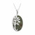 Solvar STERLING SILVER MARBLE TREE OF LIFE PENDANT S46026 SharmockGift.com