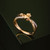 S2714 14K Gold Diamond Claddagh Ring studio ShamrockGift.com