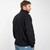 MM902 Men's Half Zip Troyer Sweater Back Side ShamrockGift.com