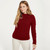 Aran Woollen Mills Irish Cabled Sweater B951 Rua Red Front ShamrockGift.com