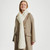 B681-367 NATURAL WHITE Colour Merino Wool Ladies Irish Pull Through Cable Knit Shawl Shamrockgift.com B681-367 NATURAL WHITE Colour Merino Wool Ladies Irish Pull Through Cable Knit Shawl Shamrockgift.com
