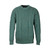 A823-403 Connemara Green Ladies Crew Neck Aran Sweater Front Studio ShamrockGift.com