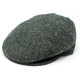 Hanna Hat Vintage Cap Irish Tweed Dark Green Fleck 77B2-C6-1 ShamrockGift.com