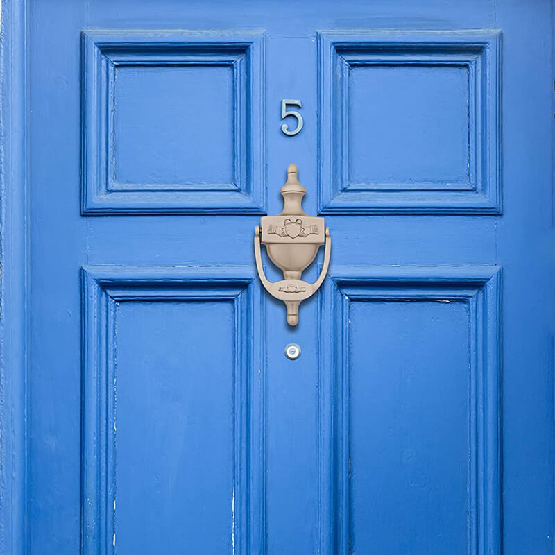 Brass Irish Claddagh Door Knocker Shamrockgift