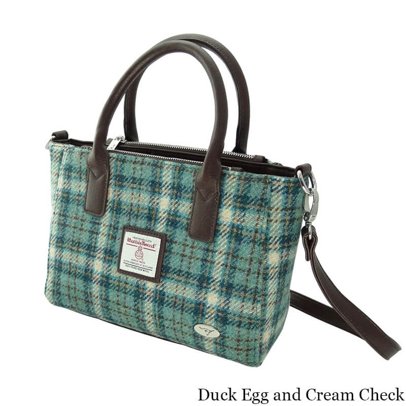 Glen Appin Harris Tweed Sac – LB1228 Brora - Coleur. 46 Multi Écossais