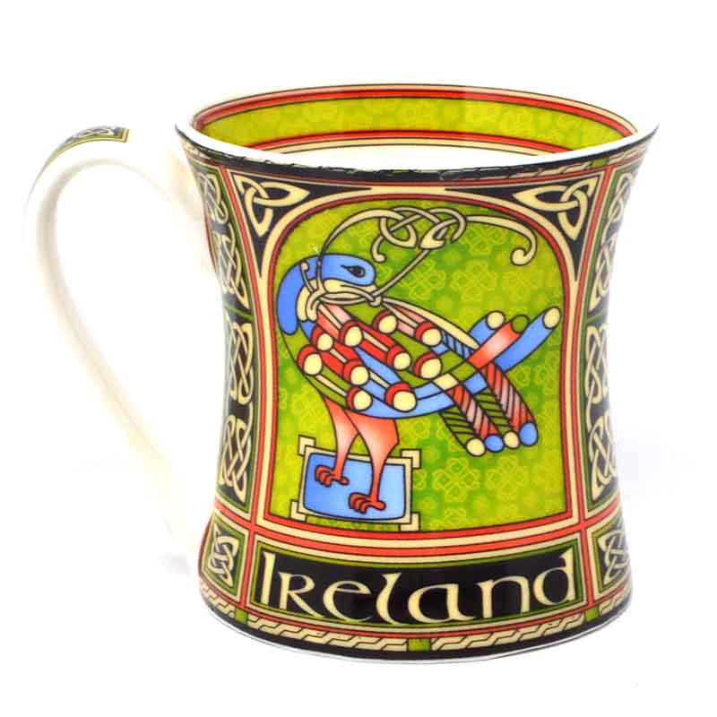 Irish Celtic Initial Mug - Initial T