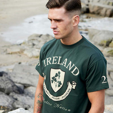 Ireland Celtic Nation Green Men's T shirt