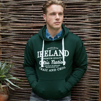 Ireland Premium Quality Men's Hoodie