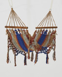 Cat Hammock Colorful Macrame