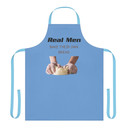 Real men bake bread kitchen apron