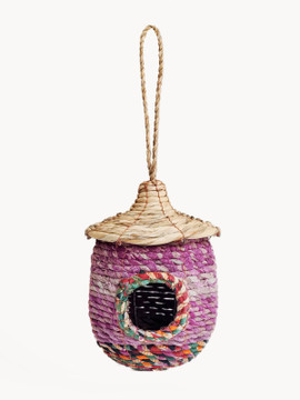 Seagrass & Sari Birdhouse - Acorn