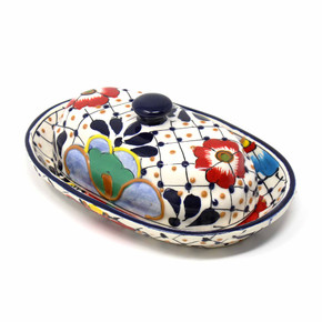 Artisan mexican butter dish Artisan mexican butter dish