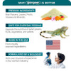 Iguana Salad Topper. Supercharge Juveniles & Adults Appetite, Health & Immune System. Rich with Vitamins & Minerals 2oz.