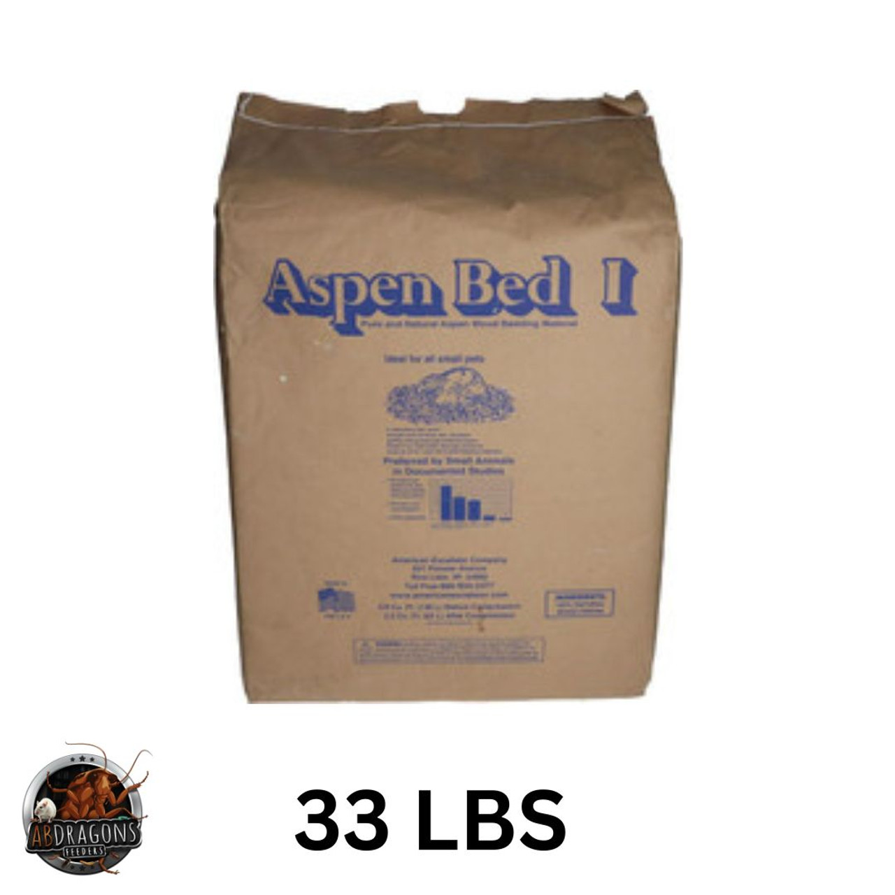 ABDragons Aspen Bedding, reptile substrate, snake substrate, pet substrate