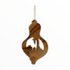 Large 3-D Nativity Ornament with the Village of Bethlehem