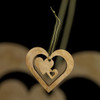 Mini Hearts inside a Big Heart Ornament