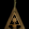 Olive Wood Tree with Bethlehem Star Ornament