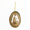 Good Shepherd Ornament with Bark