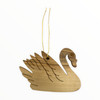 Olive Wood Swan Ornament