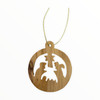 Nativity Ornament with Star