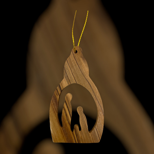 Nativity Hut Ornament