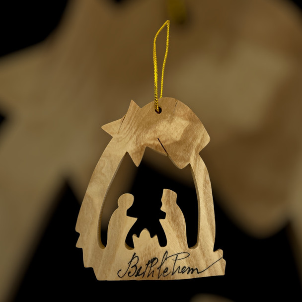 Palm & Star Nativity