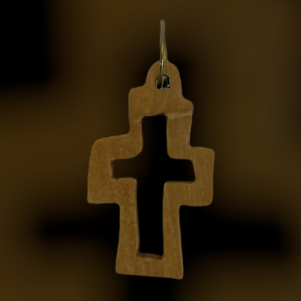 Hollow Mini Cross Charm