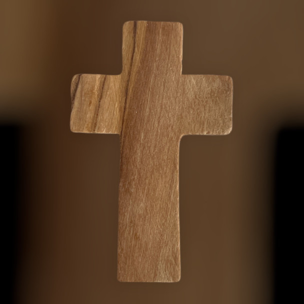 Olive Wood Pocket Cross