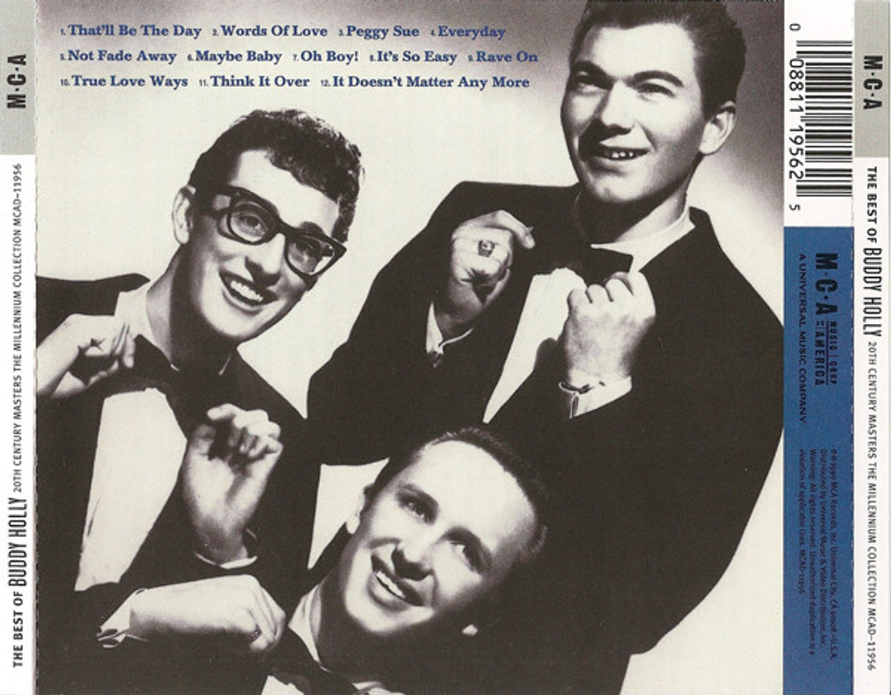 USED* BEST OF BUDDY HOLLY - HOLLY, BUDDY (#008811195625