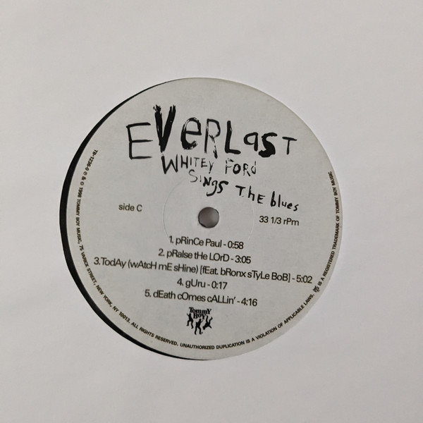 Whitey Ford Sings The Blues - Everlast (#016998123607) - Omega Music