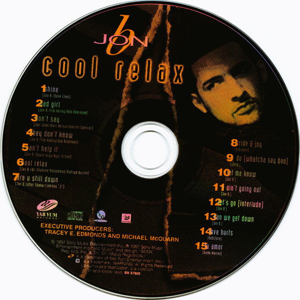 USED* COOL RELAX - JON B (#074646780527) - Omega Music USED* COOL RELAX - JON B (#074646780527) - Omega Music