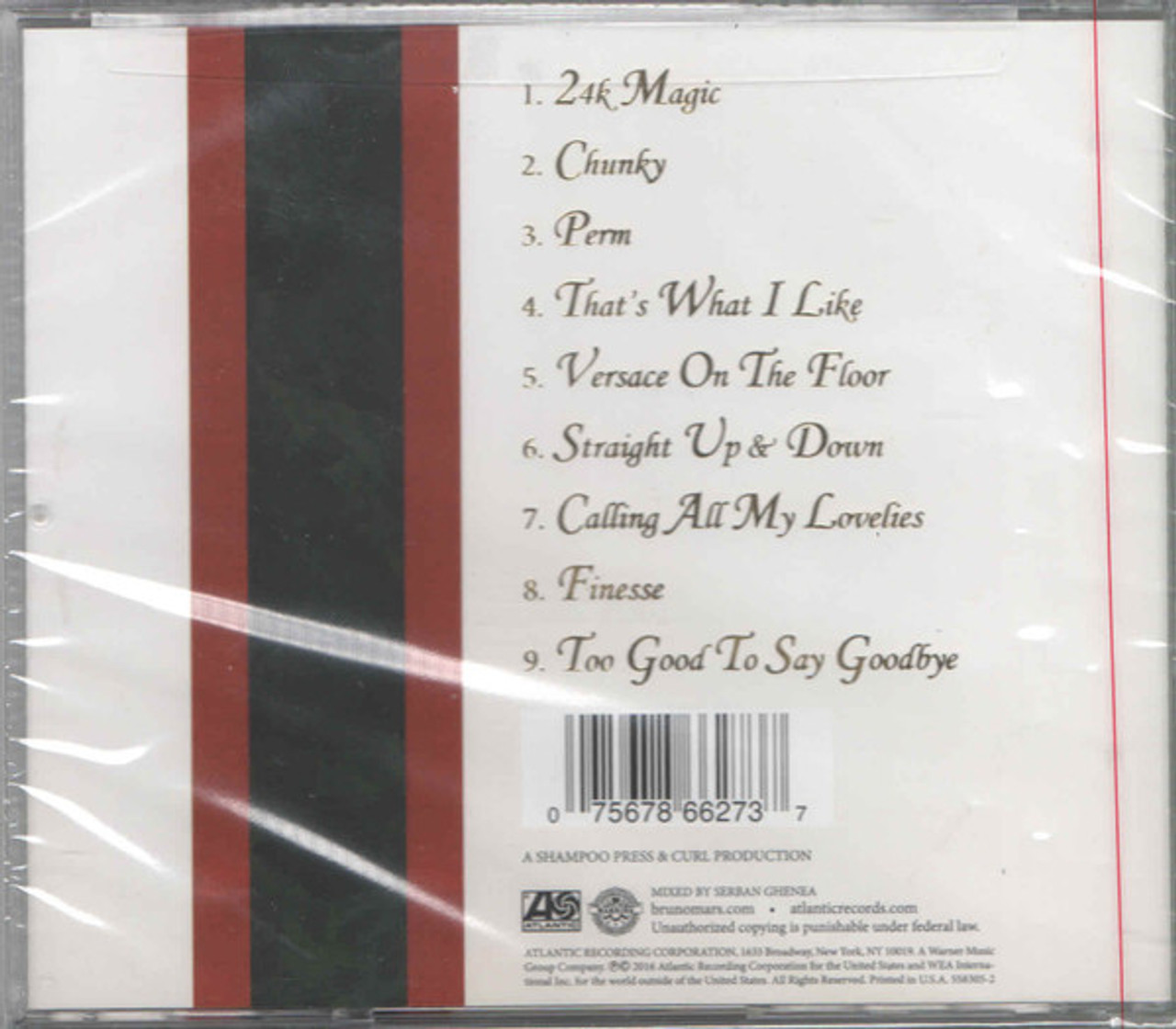 24K MAGIC - MARS, BRUNO (#075678662737) - Omega Music