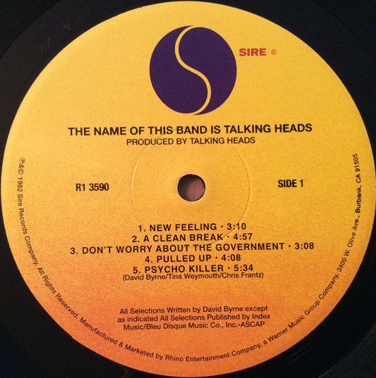 THE NAME OF THIS BAND IS TALKING HEADS - TALKING HEADS, THE (#081227963576)