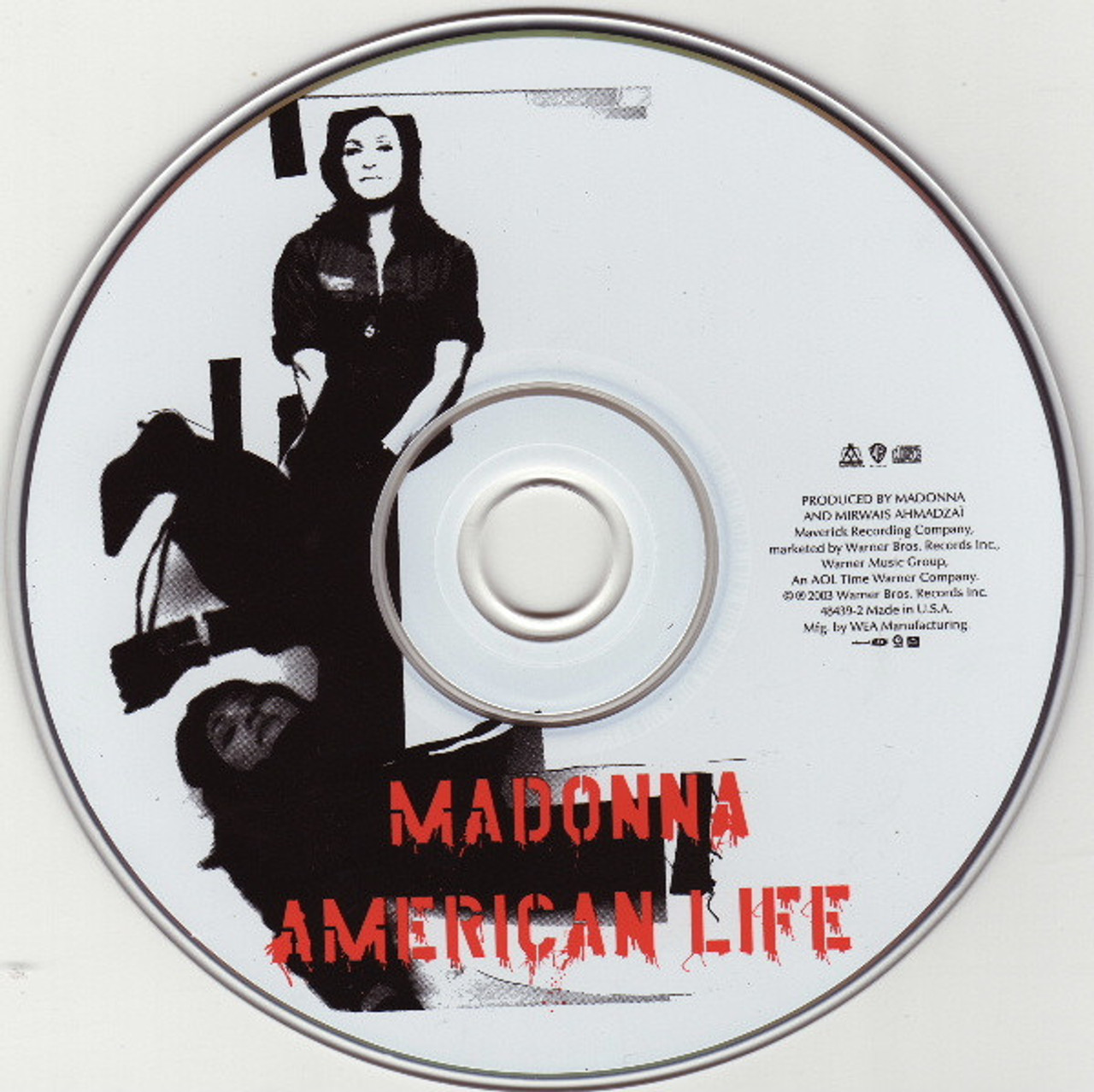 USED* AMERICAN LIFE - MADONNA (#093624843924) - Omega Music