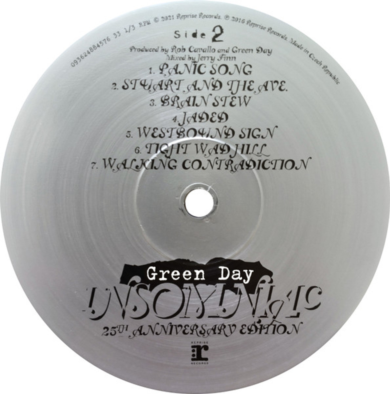加2LP Green Day Insomniac 093624884576 Reprise Records /00520 INSOMNIAC - GREEN DAY (#093624884576) - Omega Music